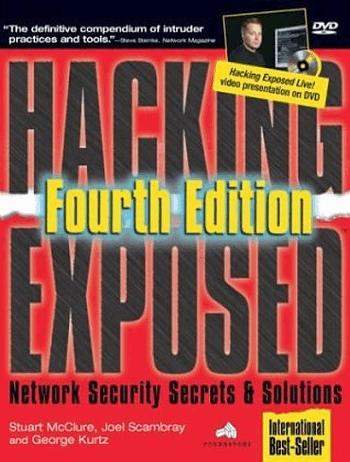Hacking Exposed Fourth Edition Book Cover