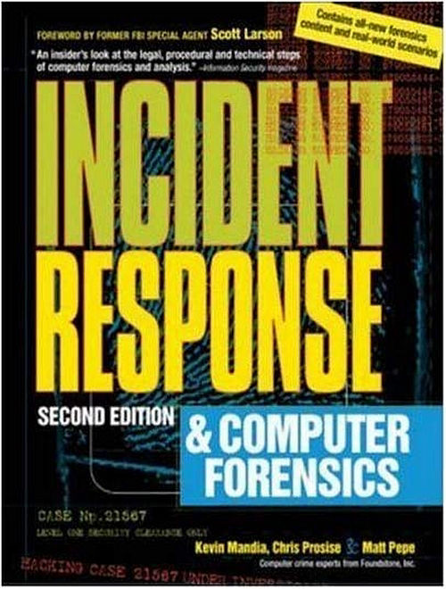 Incident Response and Computer Forensics Second Edition Book Cover