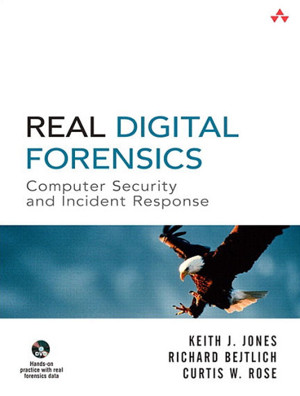 Real Digital Forensics Book Cover
